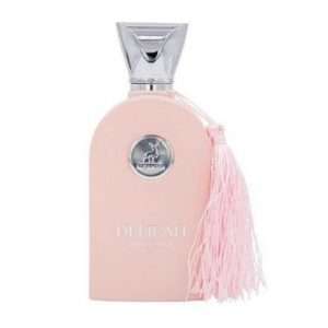 نمایی از عطر دلینا الحمبرا – لوکس و جذاب برای زنان مدرن