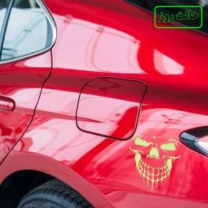 برچسب بدنه خودرو شب تاب طرح روح سوار – کدCK