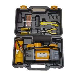 پیشنمایش پمپ باد فندکی دلیکس مدل DLZRD12 مجموعه 15 عددی – ابزارهای کارآمد خودرو