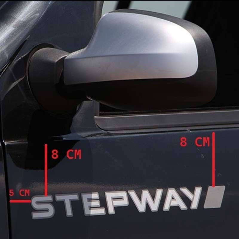 برچسب بدنه خودرو مدل AR مناسب برای ساندرو استپ وی