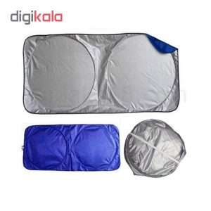 نمایی از آفتاب گیر شیشه جلو خودرو مدل 110 – بسته 2 عددی