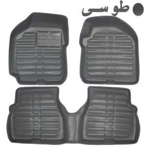 کفپوش سه بعدی خودرو مدل A-h مناسب برای کوییک S