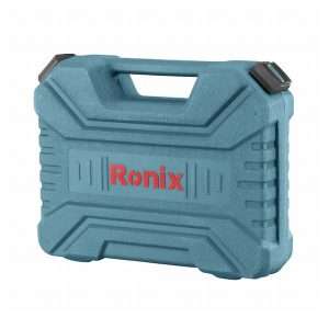 نمایی از مجموعه 33 عددی پیچ گوشتی شارژی رونیکس مدل RS-8014 | ابزارآلات حرفه‌ای