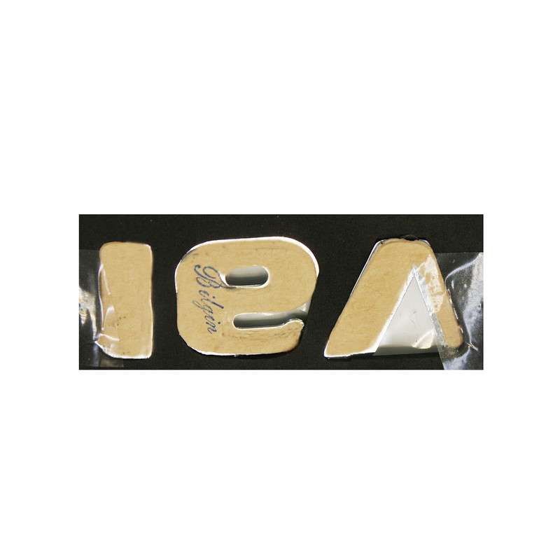 نمایی از آرم خودرو بیلگین طرح 16 وی کد F16v01 – زیبایی و استایل خودرو شما