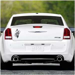 برچسب بدنه خودرو گراسیپا طرح اسکلت کد 3D – استیکر حرفه‌ای و جذاب