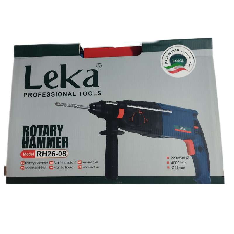عکس دقیق دریل بتن کن لکا مدل RH2608، قدرتمند و حرفهای برای مشاهده