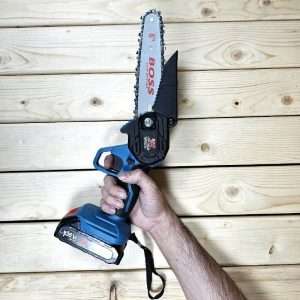 اره زنجیری شارژی باس مدل تیغه 15 سانت 36V – LIFE-STYLE