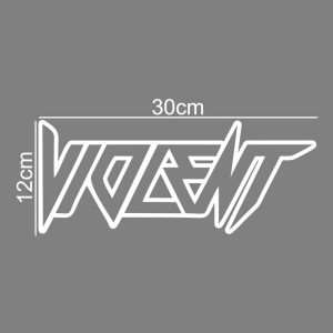 برچسب بدنه خودرو ماتریسیو طرح Violent – کد M132 - نمای کلی