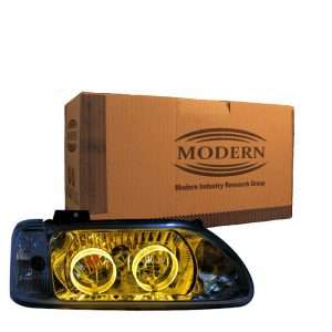 چراغ جلو 3D-Ring یدک پراید | بسته دو عددی با کیفیت ممتاز - نمای کلی