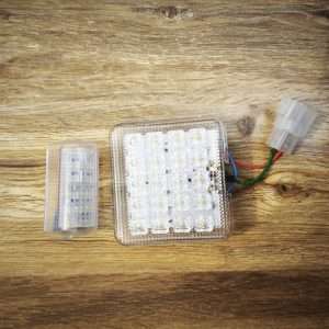 پیشنمایش چراغ سقف و صندوق کملایت P2107 مخصوص پراید – بسته 2 عددی