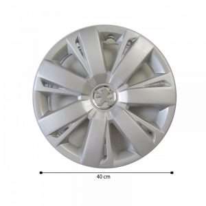 نمایی از قالپاق خودرو ابویی طرح سیوان سایز 14 اینچ مناسب پژو 206