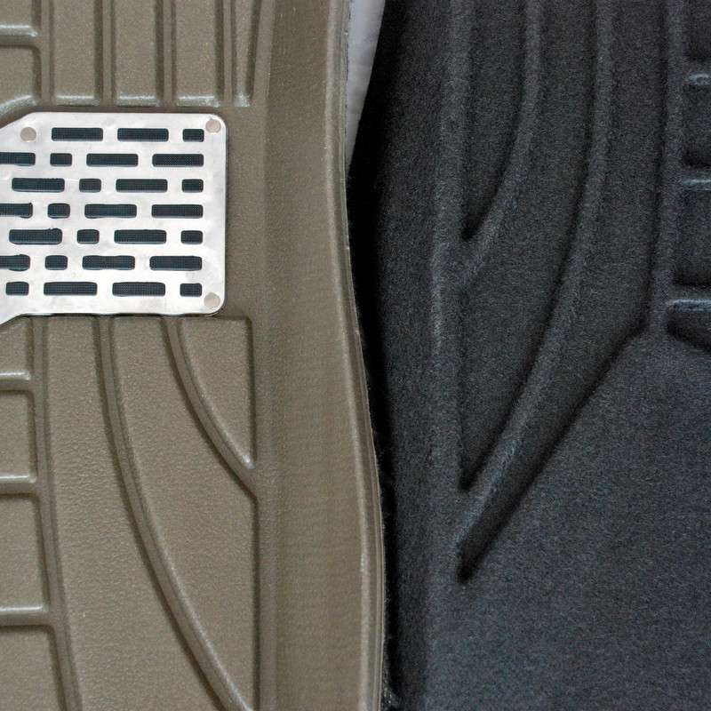 کفپوش سه بعدی خودرو پانیذ مدل پشت نمدی MHLB N مناسب برای پراید صبا