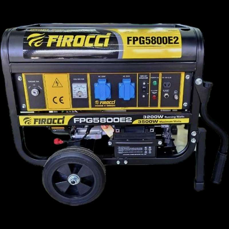 موتور برق بنزینی 3500 وات فیروکسی FPG5800E2 - نمای کلی