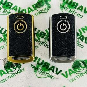 کاور ریموت موتور سیکلت وارون مدل چرمی کد M-59 مناسب برای یاماها آیروکس