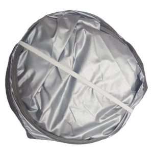 تصویر محصول: آفتابگیر شیشه جلو خودرو مدل عینکی با کاور نگهدارنده