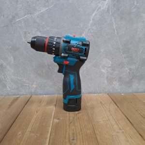 نمایی از دریل چکشی شارژی صنعتی براشلس باس 27 عددی، قدرتمند و بیسیم