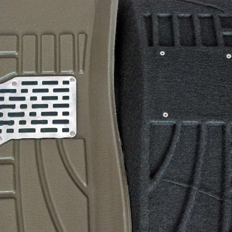 کفپوش سه بعدی خودرو پانیذ مدل پشت نمدی MHLB N مناسب برای پراید صبا