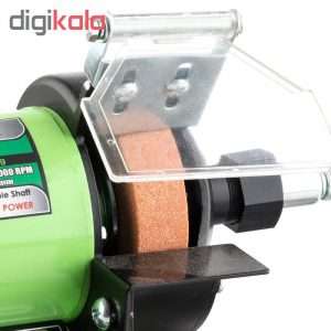 سنگ رومیزی سبز سیلور مدل GTP02A10 – ابزار قدرتی حرفه‌ای