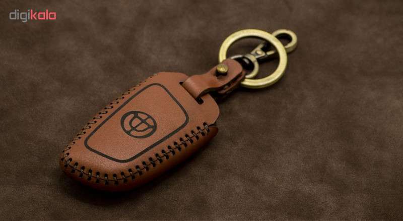 نمایی از جاسوئیچی چرم طبیعی برلیانس H330 – کد CT-243