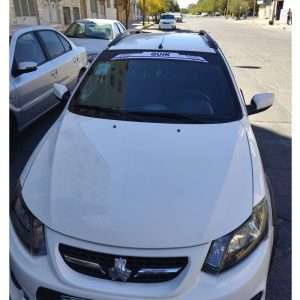 عکس دقیق برچسب آفتابگیر شیشه جلو مدل ANTI RAY 01 برای کوییک برای مشاهده