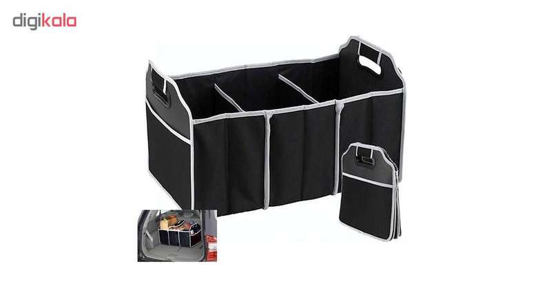 عکس دقیق جعبه نظمدهنده صندوق عقب خودرو مدل 667 | سازماندهی آسان خودرو برای مشاهده