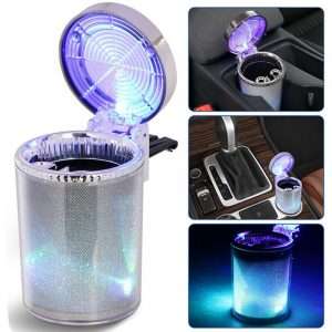 نمایی از زیر سیگاری خودرو چندرنگ مدل Multicolor