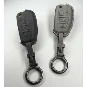 نمایی از کاور ریموت و سوئیچ خودرو ام آر جی مدل 003 طرح چوب مناسب برای MVM X22 pro