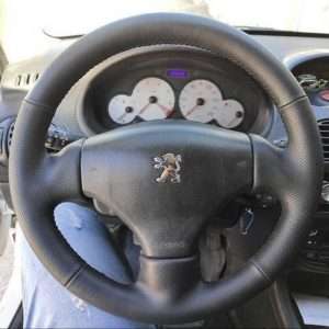 نمایی از روکش فرمان پژو 206 مدل BB | بهترین کیفیت و طراحی منحصربهفرد