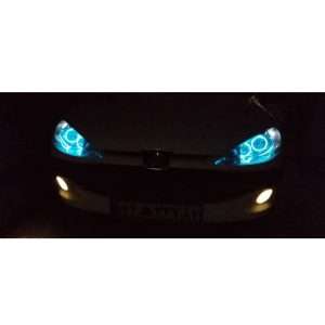 حلقه نئون آبی 206 – ست 4 عددی با نور جذاب و مقاوم