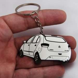 پیشنمایش جاسوئیچی خودرو طرح تیبا2 – استایل خاص و مقاوم