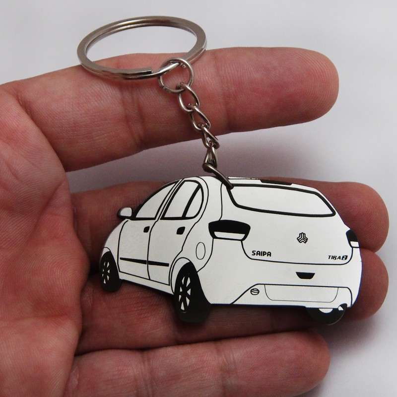 پیشنمایش جاسوئیچی خودرو طرح تیبا2 – استایل خاص و مقاوم