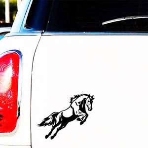 برچسب بدنه خودرو طرح اسب کد 5001 | تزئین خودرو با طرح خاص