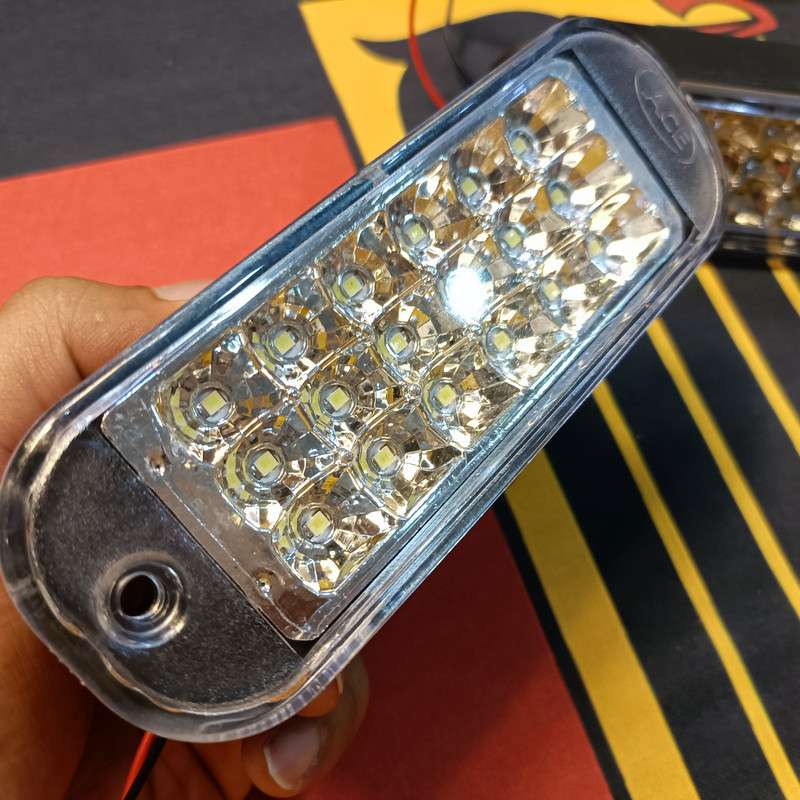 چراغ راهنما داخل سپر جلو خودرو مدل 18TA-SMD مناسب برای پراید صبا مجموعه دو عددی