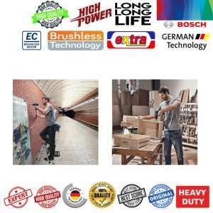 دریل پیچ گوشتی شارژی چکشی بوش مدل GSB 12 V 30 EC