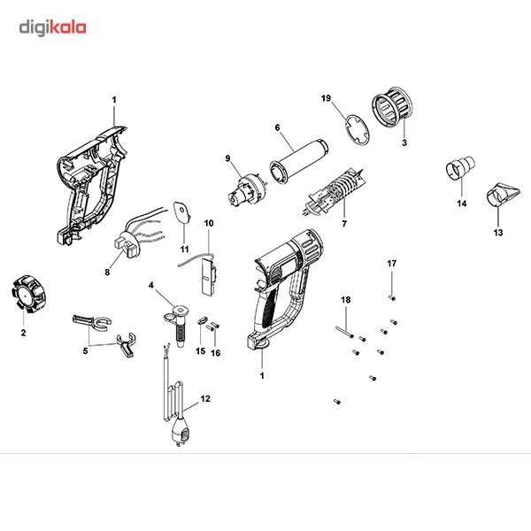 سشوار صنعتی دیوالت مدل D26411