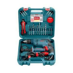 تصویر محصول: مجموعه 29 عددی دریل برقی رونیکس مدل rs-0008 – ابزار قدرتی حرفه‌ای