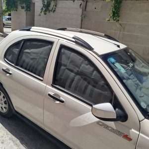 پیشنمایش آفتابگیر شیشه خودرو مدل Star184 | مناسب برای تیبا، ساینا و کوییک