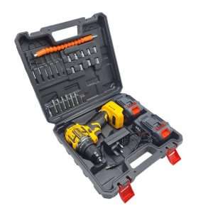 مجموعه 28 عددی دریل و پیچ‌گوشتی شارژی نیو پاور 88VF