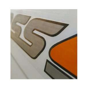 برچسب کراس زیر آینه خودرو چیکال مدل P-2043 – بسته 2 عددی