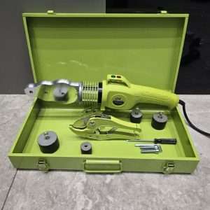 نمایی از دستگاه جوش لوله پلیمری اوکی مدل 1214 – ابزار حرفه‌ای جوش لوله