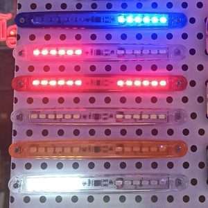 چراغ پلیسی خودرو مدل 9v12v با نور قدرتمند و نصب آسان