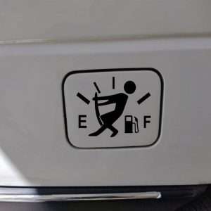 برچسب بدنه خودرو طرح باک بنزین کد MT-B400