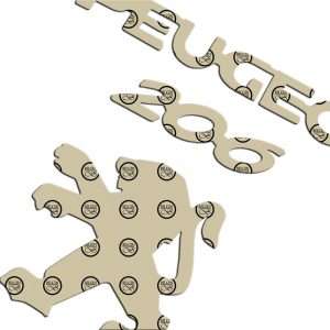 تصویر محصول: آرم صندوق عقب بیلگین پرچم ایران برای پژو 206 – مجموعه 3 عددی