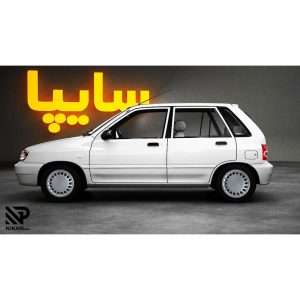 قالپاق چرخ تی پی ای ایتالیایی سایز ۱۳ اینچ برای پراید - نمای کلی