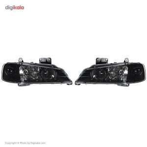 نمایی از چراغ جلو مدل 105070 ویژه پژو پارس با کیفیت عالی