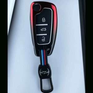 کاور ریموت و سوئیچ خودرو ام ار جی مدل 726 طرح فلزی مناسب برای جک J4