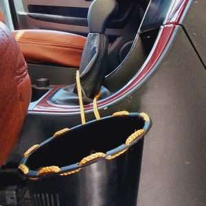 سطل زباله خودرو مدل پاکان – نگهداری تمیز و منظم داخل خودرو