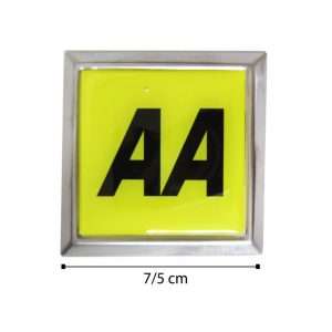 پیش‌نمایش آرم جلو پنجره خودرو طرح AA کد SQ17S – زیبایی و کیفیت برتر