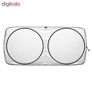 آفتابگیر شیشه جلو خودرو واته.کو مدل X400 – حفاظت کامل در برابر آفتاب