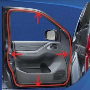 نوار صداگیر درب و کاپوت خودرو مدل 5 لایه | عایق صوتی حرفهای - نمای کلی